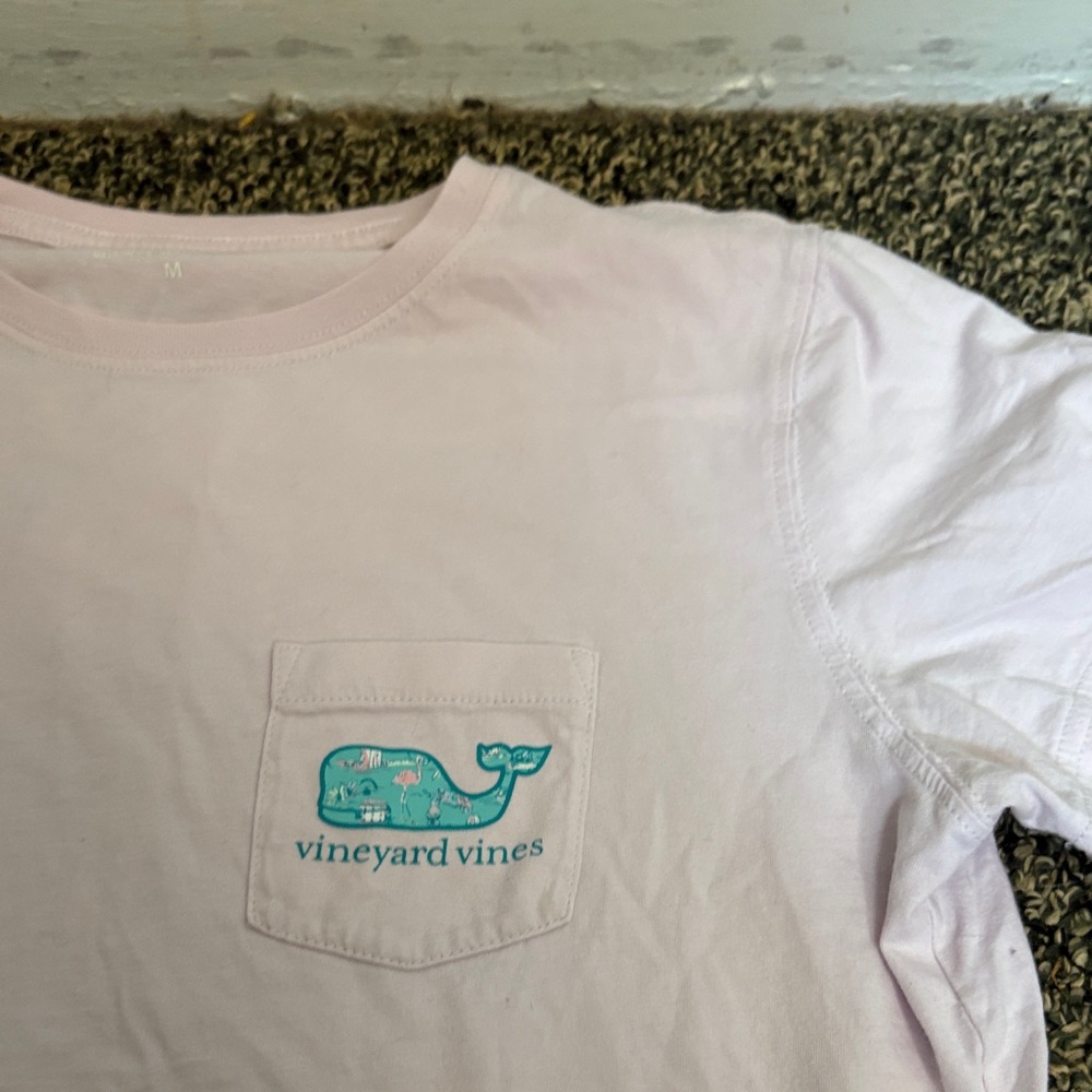 Vineyard Vines Light Purple Short Sleeve Tee